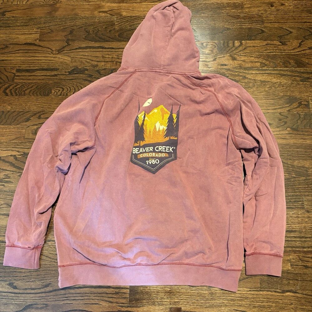 The Duck Company Beaver Creek Colorado Mountain Graphic Hoodie